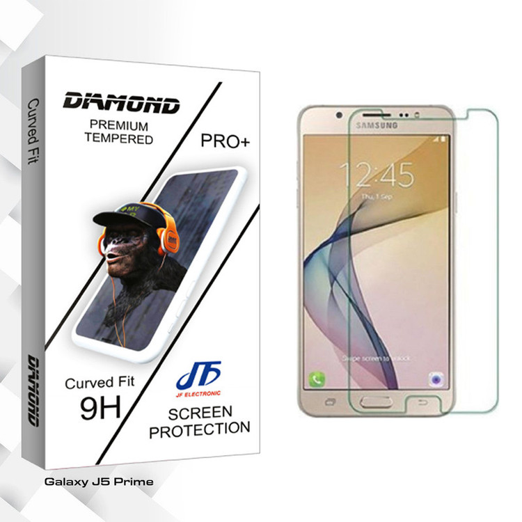 محافظ صفحه نمایش شیشه ای جی اف مدل Diamond Glass مناسب برای گوشی موبایل سامسونگ Galaxy J5 Prime
