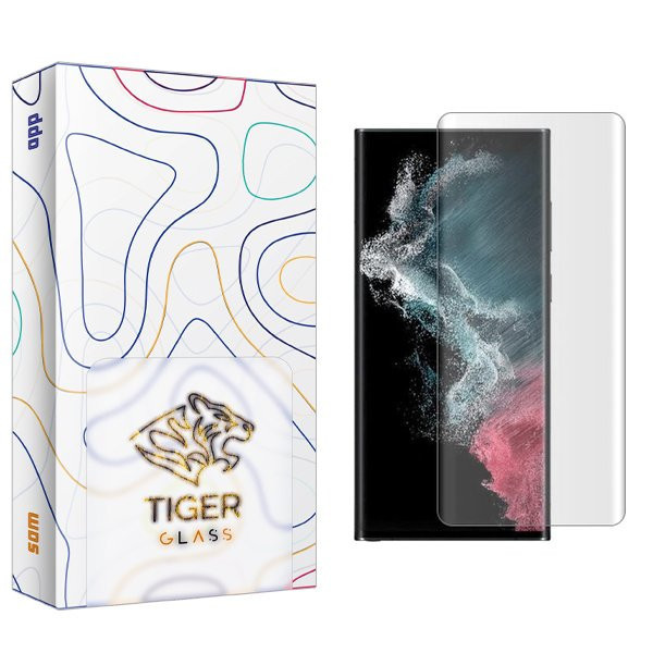 محافظ صفحه نمایش تایگر گلس مدل APL2 UV مناسب برای گوشی موبایل سامسونگ Galaxy S22 Ultra