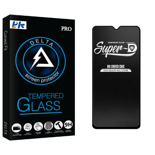 محافظ صفحه نمایش شیشه ای پی کی مدل Delta Glass Super-D مناسب برای گوشی موبایل سامسونگ GALAXY A12 Nacho