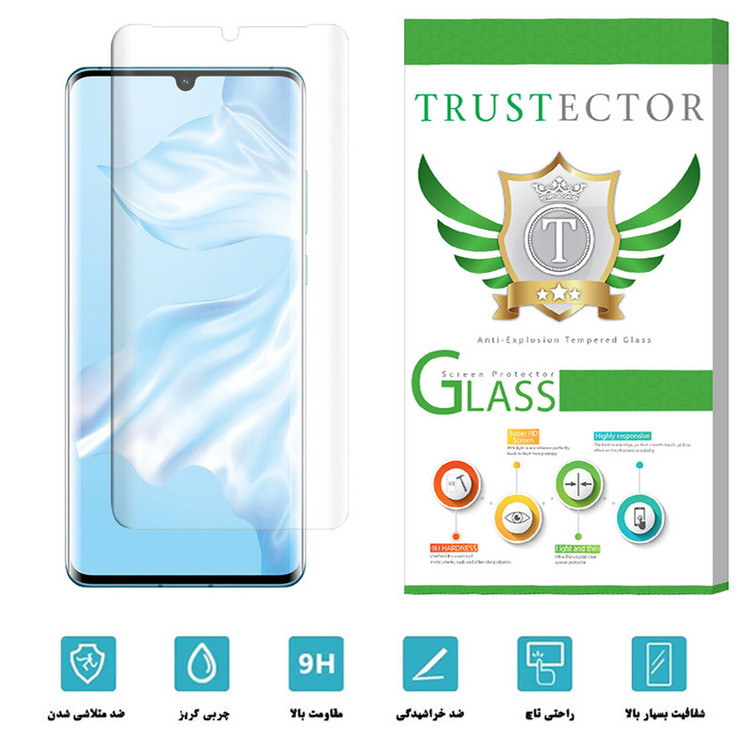 محافظ صفحه نمایش یووی لایت تراستکتور مدل UVT مناسب برای گوشی موبایل هوآوی P30 Pro