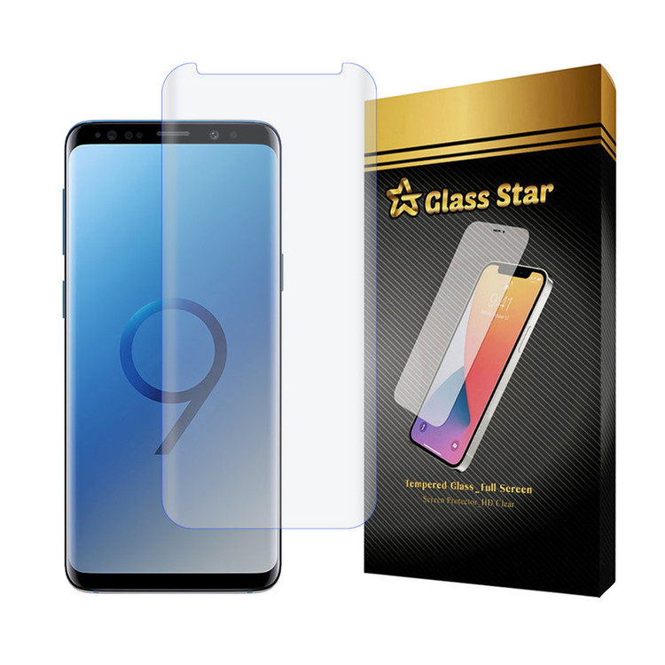 محافظ صفحه نمایش یووی گلس استار مدل UVLIGHTS مناسب برای گوشی موبایل سامسونگ Galaxy S9 Plus