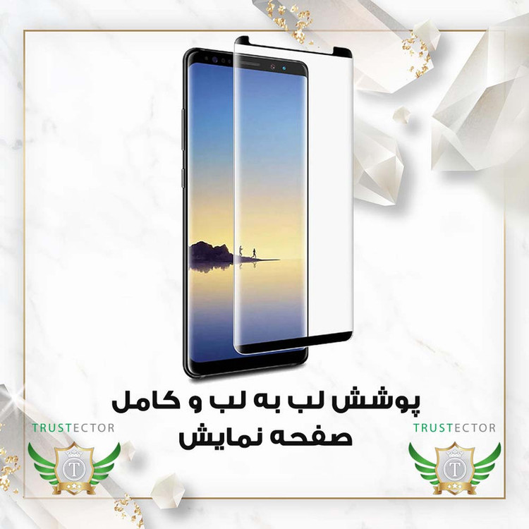 محافظ صفحه نمایش سرامیکی تراستکتور مدل CRMEGTR مناسب برای گوشی موبایل سامسونگ Galaxy S8 / Galaxy S9