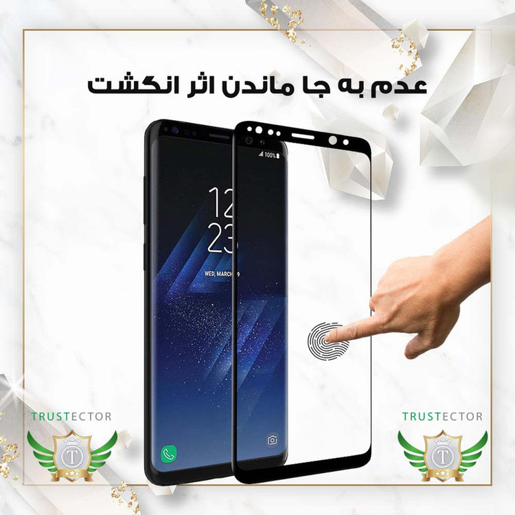 محافظ صفحه نمایش سرامیکی تراستکتور مدل CRMEGTR مناسب برای گوشی موبایل سامسونگ Galaxy S8 / Galaxy S9