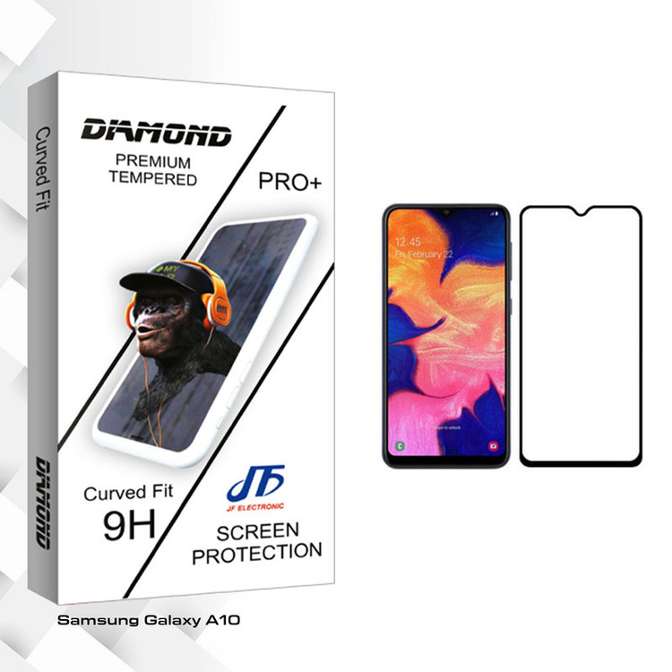 محافظ صفحه نمایش جی اف مدل Diamond glass مناسب برای گوشی موبایل سامسونگ Galaxy A10