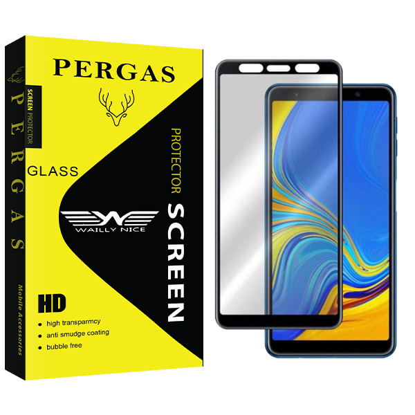 محافظ صفحه نمایش سرامیکی وایلی نایس مدل Pergas Glass مناسب برای گوشی موبایل سامسونگ Galaxy A7 2018