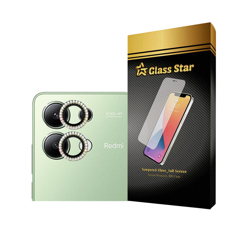 محافظ لنز دوربین گلس استار مدل RNGLNGS مناسب برای گوشی موبایل شیائومی Redmi Note 13 4G