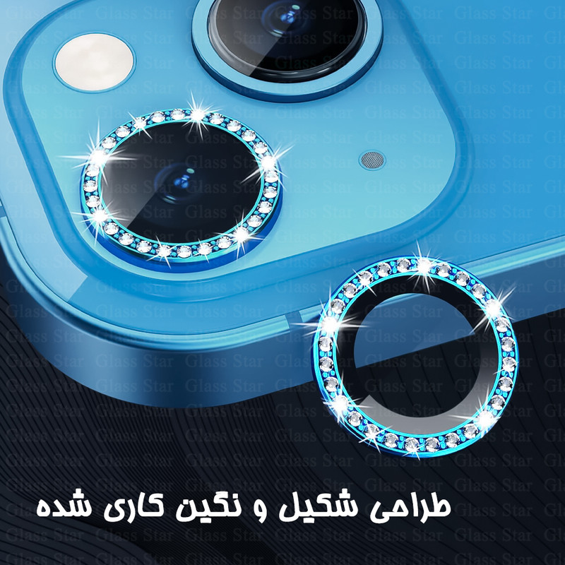 محافظ لنز دوربین گلس استار مدل RNGLNGS مناسب برای گوشی موبایل شیائومی Redmi Note 13 4G