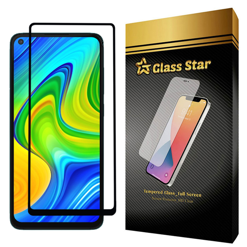 محافظ صفحه نمایش سرامیکی گلس استار مدل CRGA-Glass مناسب برای گوشی موبایل شیائومی Redmi Note 9
