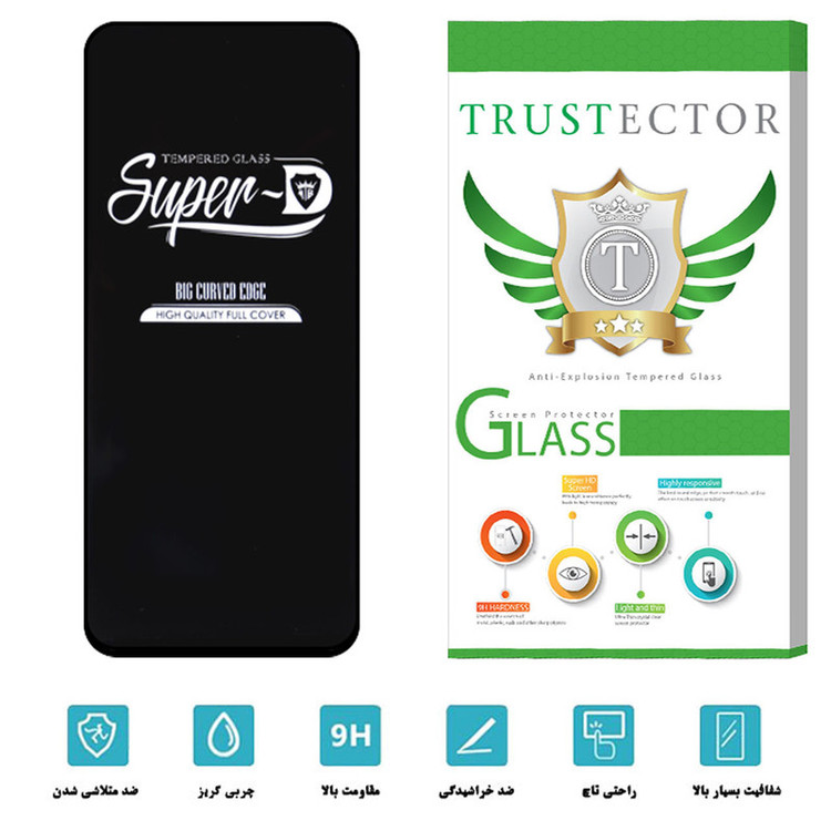 محافظ صفحه نمایش تراستکتور مدل SUPERD مناسب برای گوشی موبایل شیائومی Poco F3