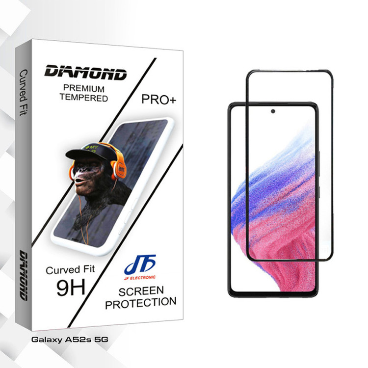 محافظ صفحه نمایش جی اف مدل Diamond Glass مناسب برای گوشی موبایل سامسونگ Galaxy A52s 5G