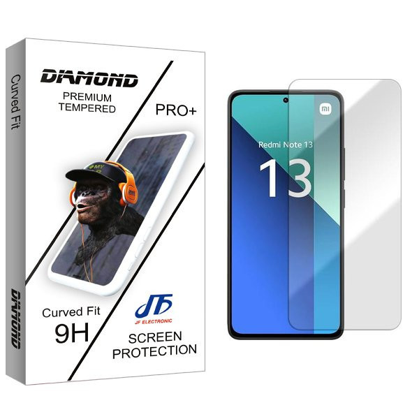 محافظ صفحه نمایش جی اف مدل Diamond مناسب برای گوشی موبایل شیائومی Redmi Note 13