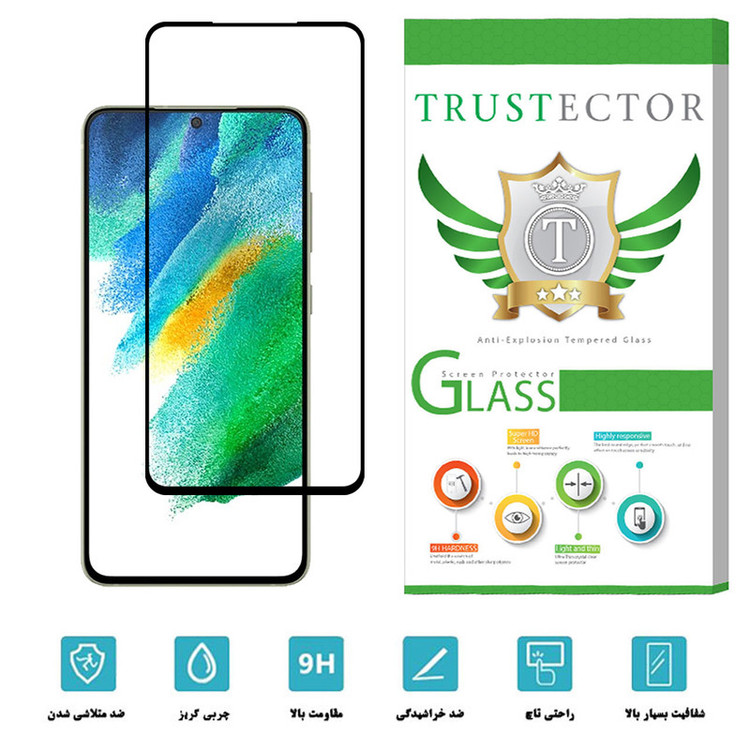 محافظ صفحه نمایش سرامیکی تراستکتور مدل CMC-T مناسب برای گوشی موبایل سامسونگ Galaxy S21 FE 5G