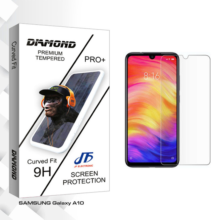 محافظ صفحه نمایش جی اف مدل Diamond glass مناسب برای گوشی موبایل سامسونگ Galaxy A10