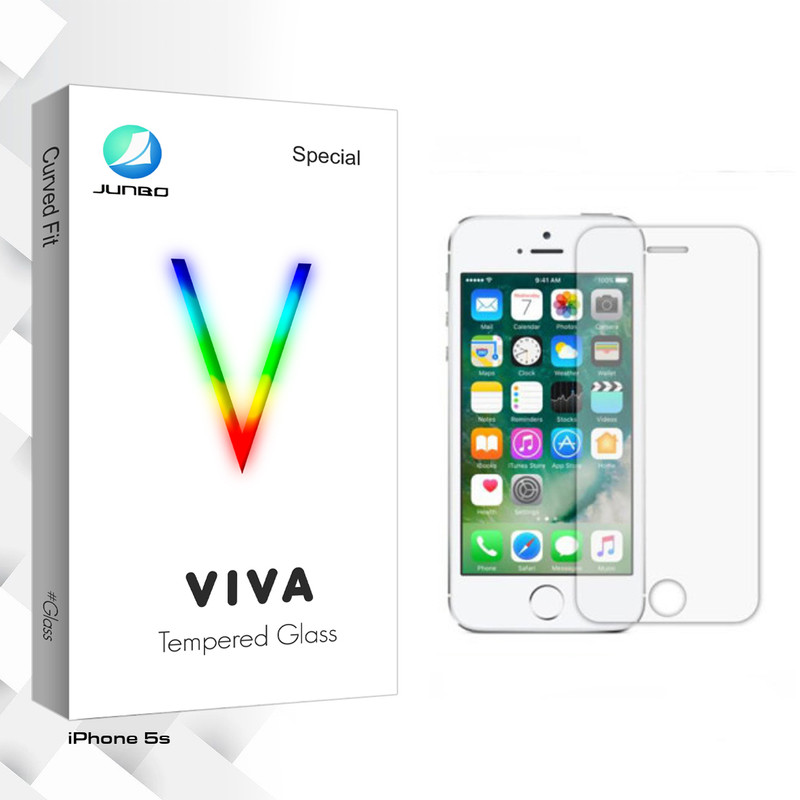 محافظ صفحه نمایش جانبو مدل Viva Glass مناسب برای گوشی موبایل اپل iPhone 5s