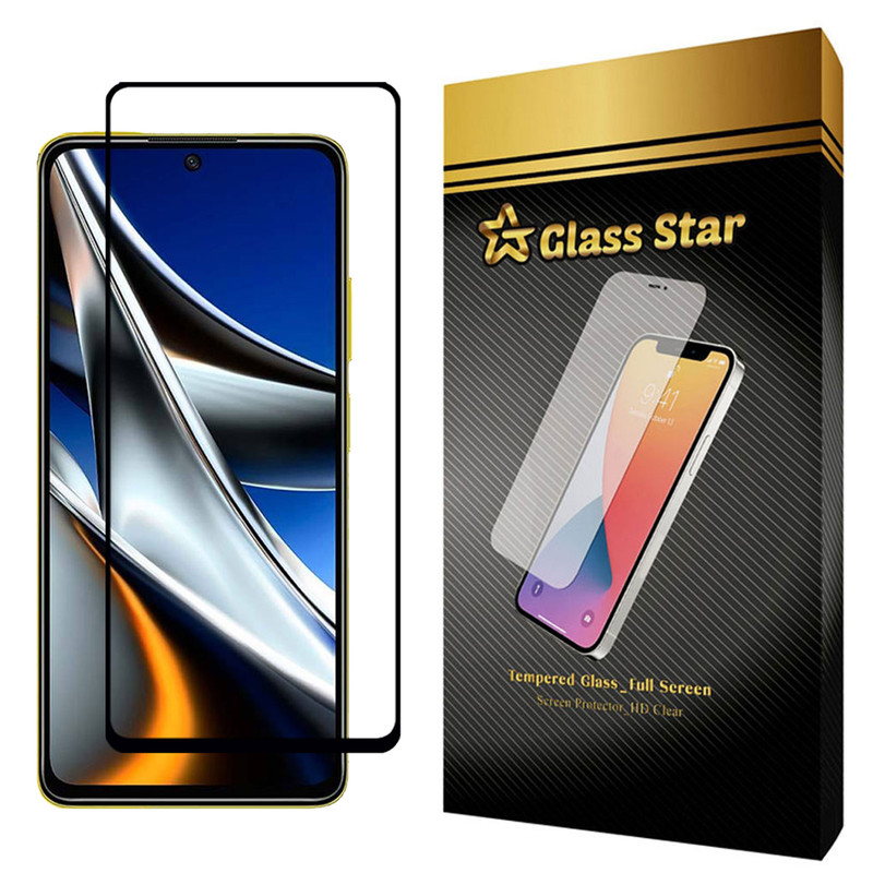 محافظ صفحه نمایش سرامیکی گلس استار مدل CRGA-Glass مناسب برای گوشی موبایل شیائومی Poco X4 Pro 5G