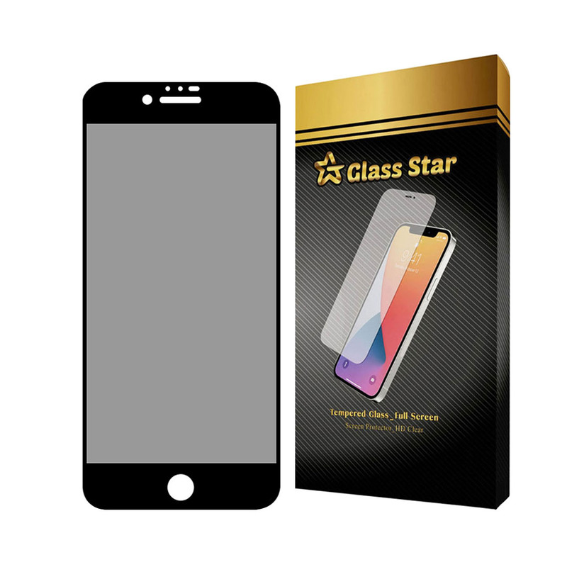 محافظ صفحه نمایش حریم شخصی گلس استار مدل PRIVFULLG مناسب برای گوشی موبایل اپل iPhone 7 / iPhone 8 / iPhone SE 2022 / iPhone SE 2020