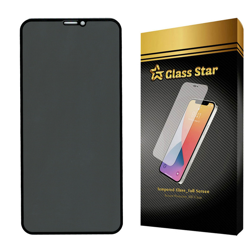 محافظ صفحه نمایش حریم شخصی گلس استار مدل PFGA مناسب برای گوشی موبایل اپل iPhone XR