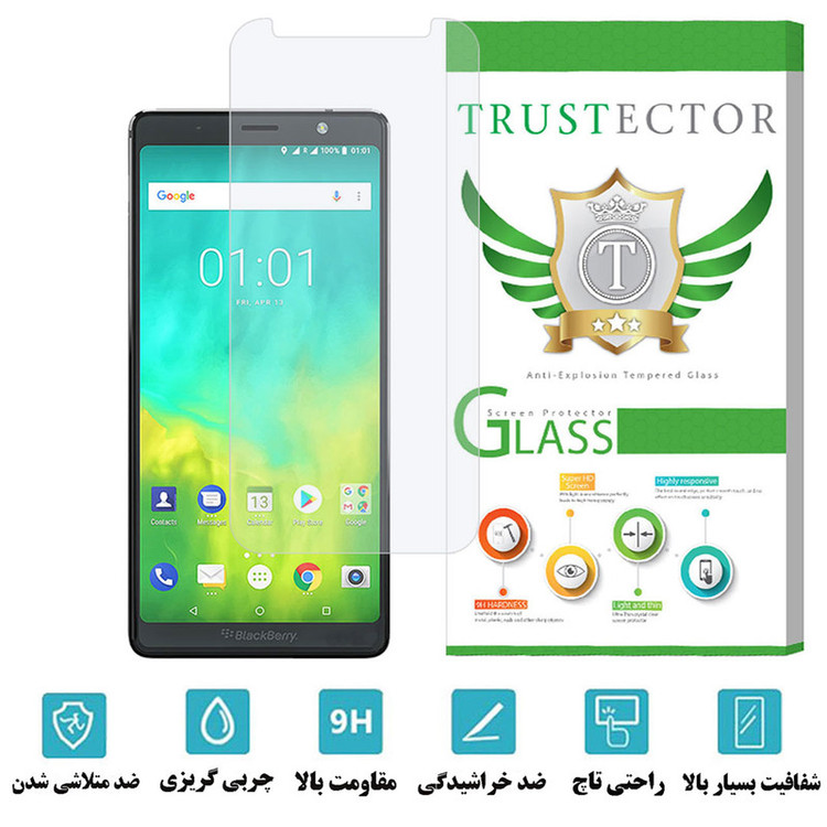 محافظ صفحه نمایش تراستکتور مدل SIMPLT مناسب برای گوشی موبایل بلک بری Evolve