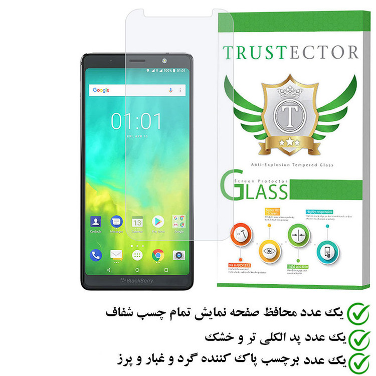 محافظ صفحه نمایش تراستکتور مدل SIMPLT مناسب برای گوشی موبایل بلک بری Evolve