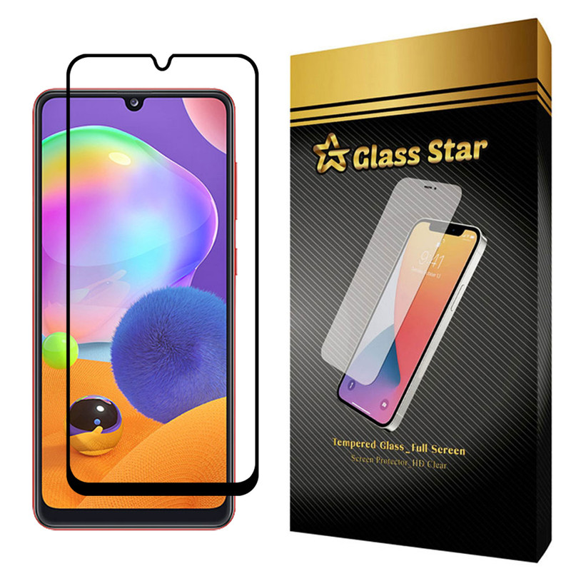 محافظ صفحه نمایش گلس استار مدل FULL مناسب برای گوشی موبایل سامسونگ Galaxy A31