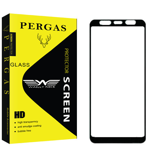 محافظ صفحه نمایش وایلی نایس مدل Pergas مناسب برای گوشی موبایل سامسونگ Galaxy A7 2018