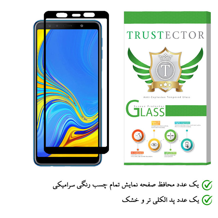 محافظ صفحه نمایش سرامیکی تراستکتور مدل CMC-T مناسب برای گوشی موبایل سامسونگ Galaxy J6 Plus