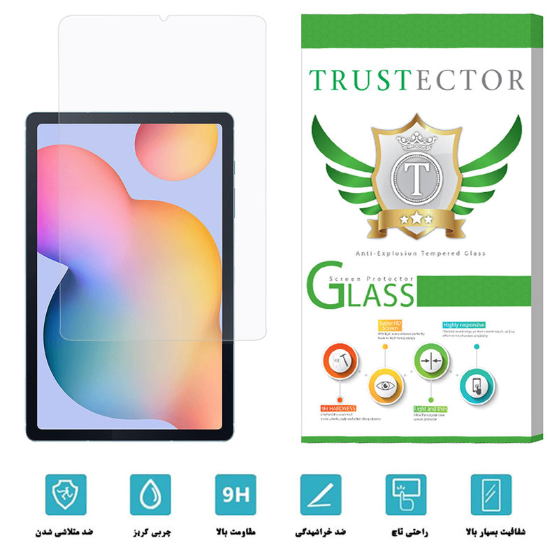 محافظ صفحه نمایش تراستکتور مدل TS2-T مناسب برای تبلت سامسونگ Galaxy Tab S6 Lite P610 P615