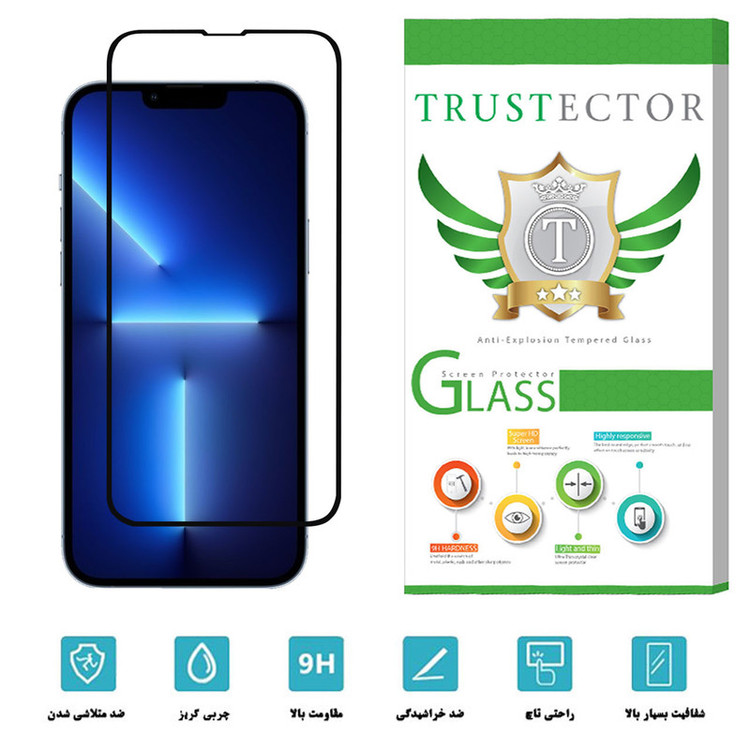 محافظ صفحه نمایش سرامیکی تراستکتور مدل CMC-T مناسب برای گوشی موبایل اپل iPhone 13 Pro