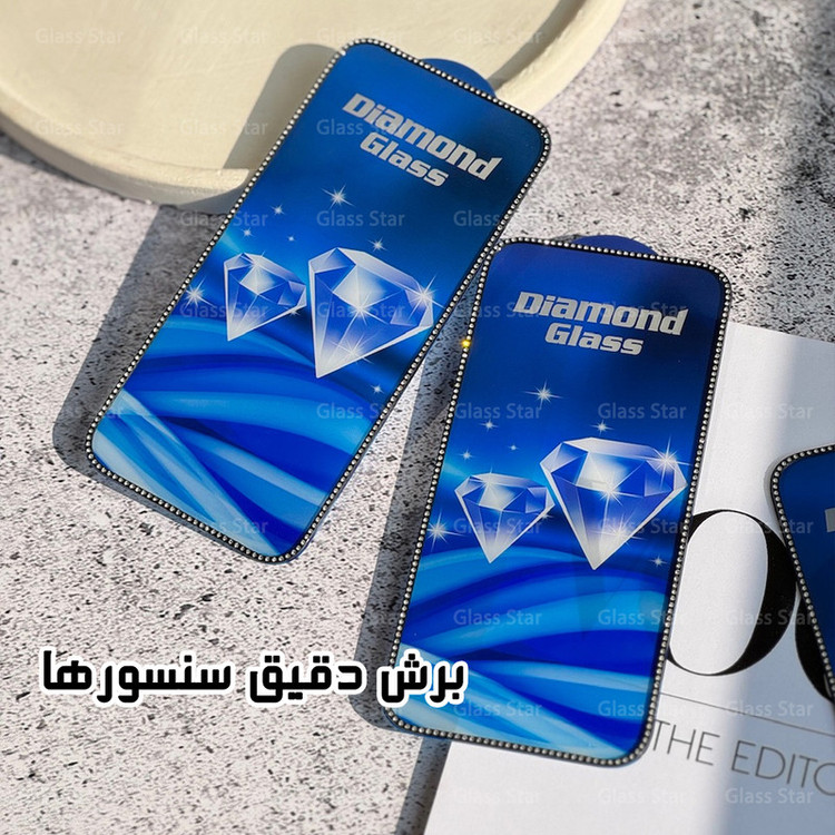 محافظ صفحه نمایش گلس استار مدل NEGDG مناسب برای گوشی موبایل اپل iPhone 15 Pro