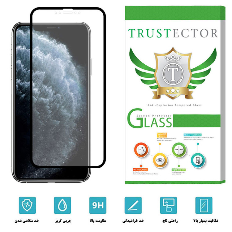 محافظ صفحه نمایش مات تراستکتور مدل CMT مناسب برای گوشی موبایل اپل iPhone 11 Pro