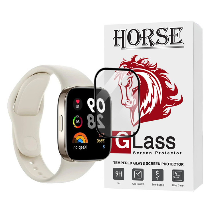 محافظ صفحه نمایش هورس مدل PMMWH مناسب برای ساعت هوشمند شیائومی Redmi Watch 3 Active