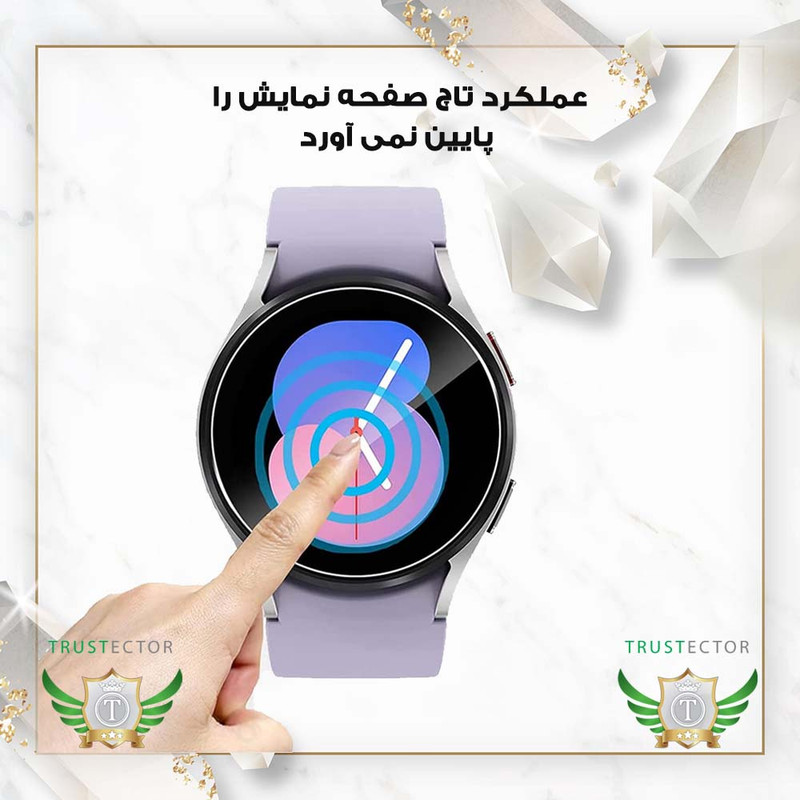 محافظ صفحه نمایش تراستکتور مدل WATCHSAFT مناسب برای ساعت هوشمند آمیزفیت T-Rex Pro
