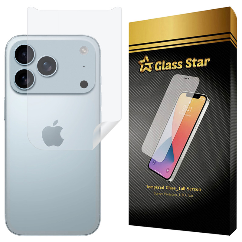 محافظ پشت گوشی گلس استار مدل GNAMB20 مناسب برای گوشی موبایل اپل iPhone 17 Pro