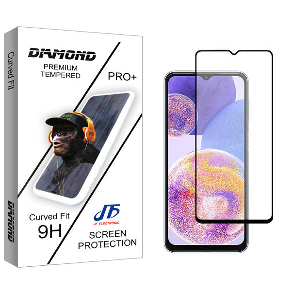 محافظ صفحه نمایش سرامیکی جی اف مدل Diamond مناسب برای گوشی موبایل سامسونگ Galaxy A23