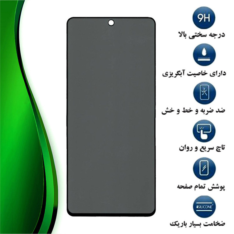 محافظ صفحه نمایش فول حریم شخصی تراستکتور مدل SECRETT مناسب برای گوشی موبایل شیائومی 13T Pro