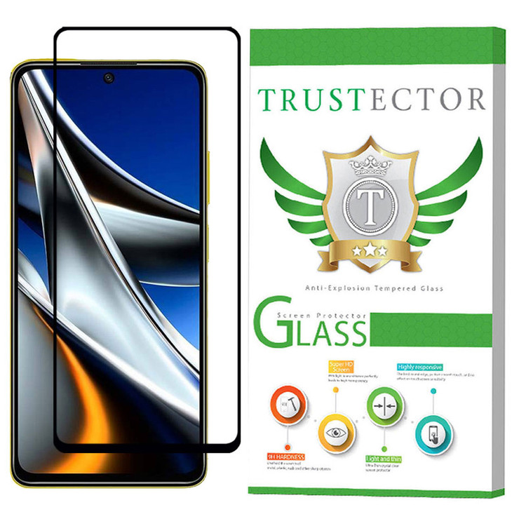 محافظ صفحه نمایش سرامیکی تراستکتور مدل CRTA-Glass مناسب برای گوشی موبایل شیائومی Poco X4 Pro 5G