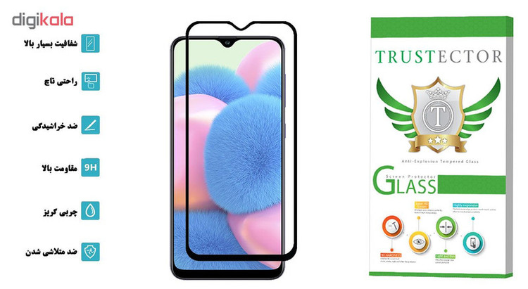 محافظ صفحه نمایش تراستکتور مدل GSS مناسب برای گوشی موبایل سامسونگ Galaxy A30s