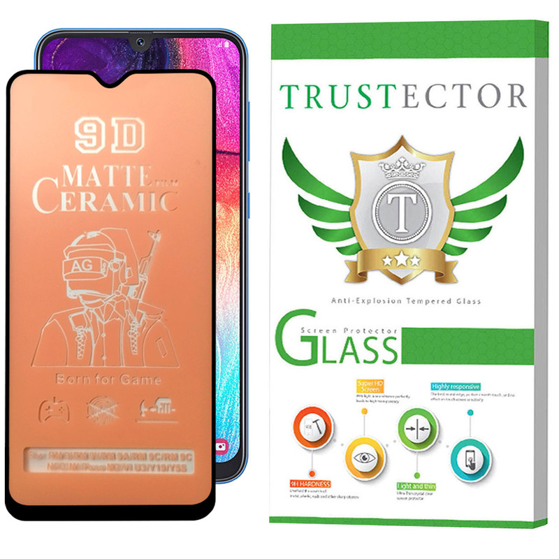 محافظ صفحه نمایش سرامیکی مات تراستکتور مدل CATA مناسب برای گوشی موبایل سامسونگ Galaxy A50