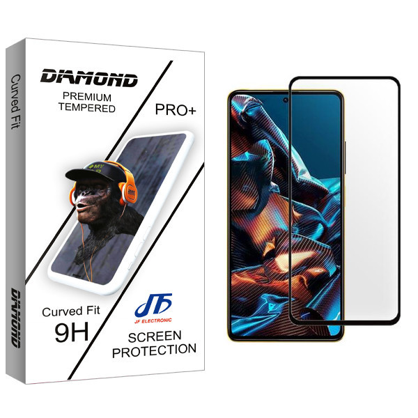 محافظ صفحه نمایش سرامیکی جی اف مدل Diamond مناسب برای گوشی موبایل شیائومی Poco X5 Pro 5G