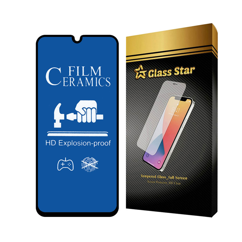 محافظ صفحه نمایش سرامیکی مات گلس استار مدل CERMAG مناسب برای گوشی موبایل سامسونگ Galaxy A20 / A30 / A30s / M30 / M30s / M10s / M21 / M21 2021 / M21s / M31 / M31 Prime / F41 / هوآوی Y6p / Y8p