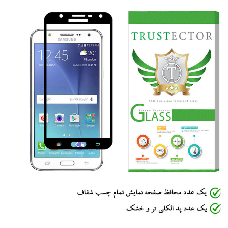 محافظ صفحه نمایش سرامیکی تراستکتور مدل CRM مناسب برای گوشی موبایل سامسونگ Galaxy J7