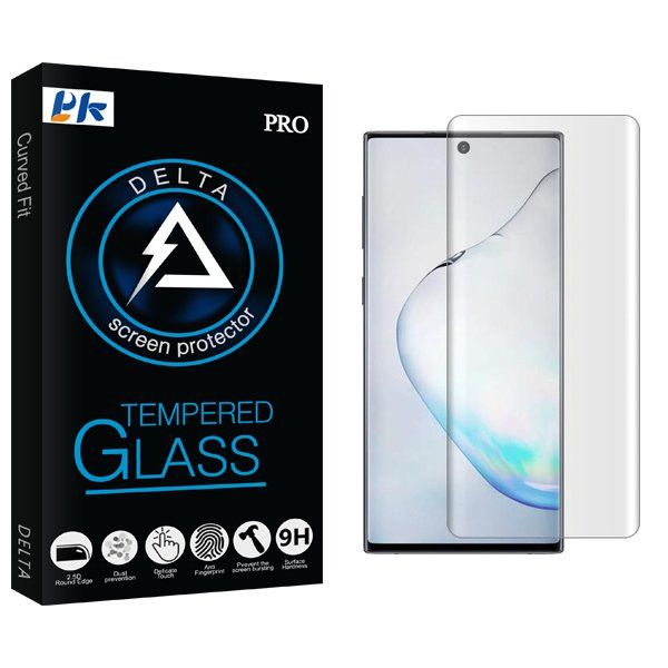 محافظ صفحه نمایش پی کی مدل Delta UV مناسب برای گوشی موبایل سامسونگ Galaxy Note 10