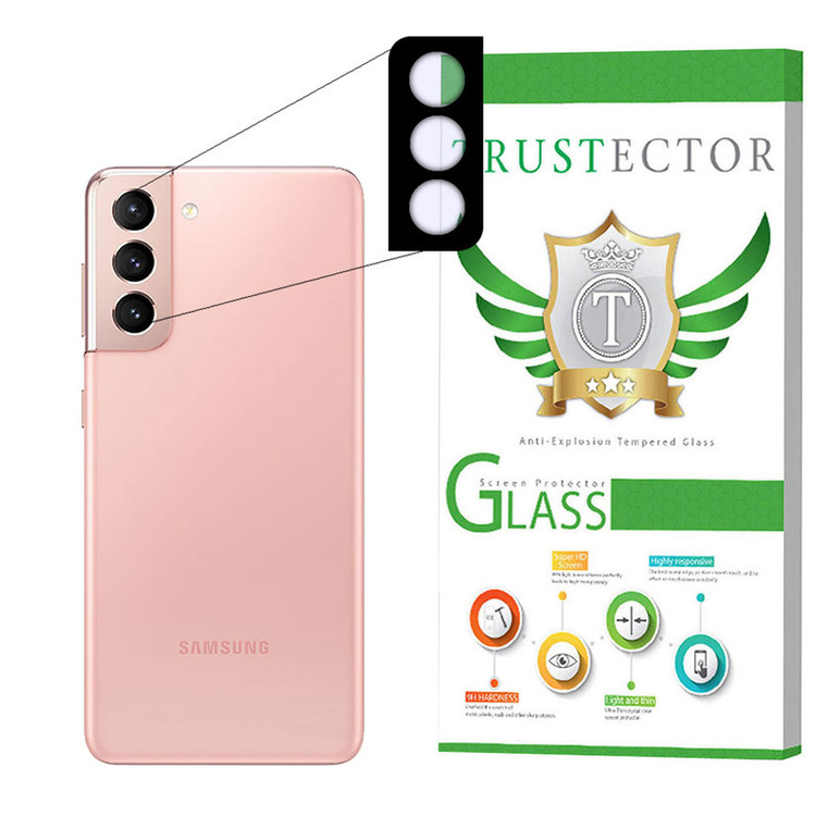محافظ لنز دوربین تراستکتور مدل 5DLENST مناسب برای گوشی موبایل سامسونگ Galaxy S21 5G