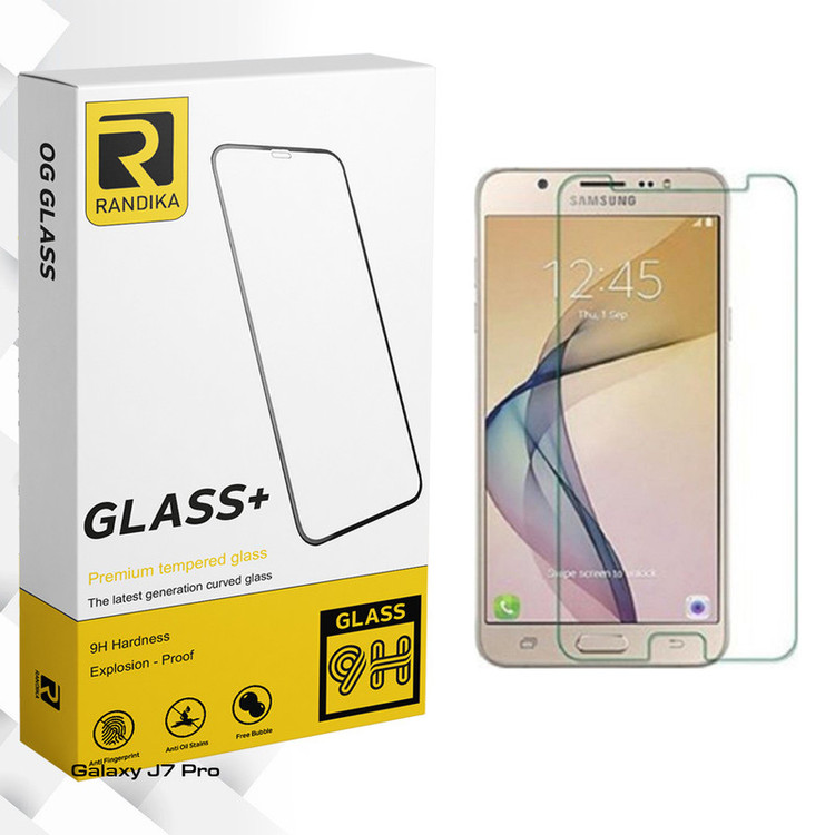 محافظ صفحه نمایش شیشه ای راندیکا مدل Randika Glass مناسب برای گوشی موبایل سامسونگ Galaxy J7 Pro