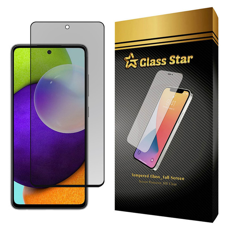 محافظ صفحه نمایش حریم شخصی گلس استار مدل PFG مناسب برای گوشی موبایل سامسونگ Galaxy A52