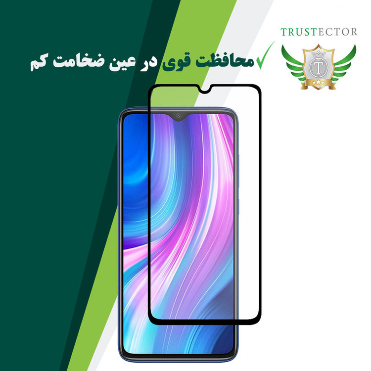 محافظ صفحه نمایش سرامیکی تراستکتور مدل CMA-T مناسب برای گوشی موبایل شیائومی Redmi Note 8 Pro