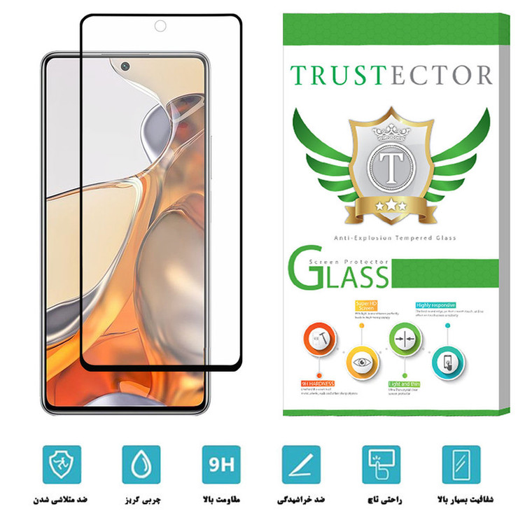 محافظ صفحه نمایش سرامیکی تراستکتور مدل CAT مناسب برای گوشی موبایل شیائومی 11T Pro