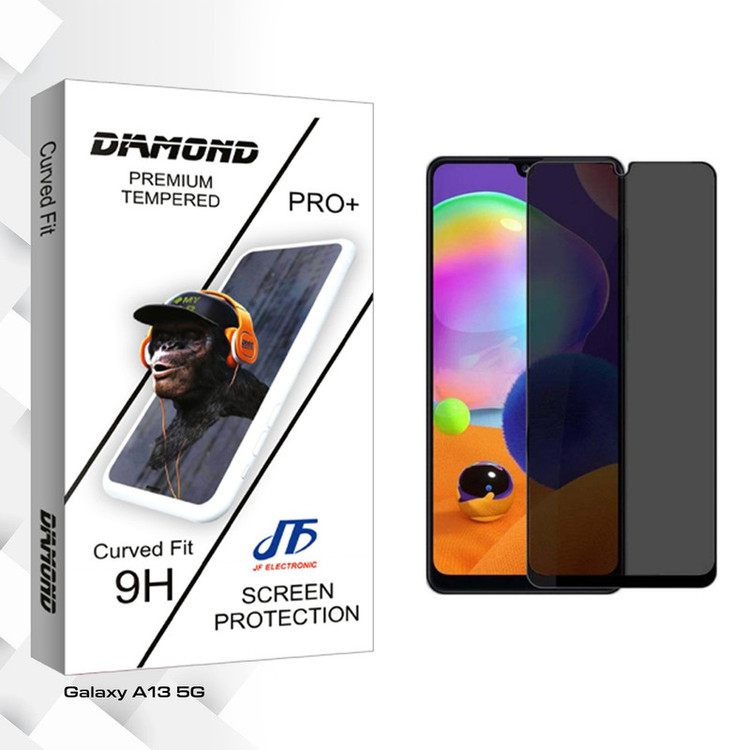 محافظ صفحه نمایش حریم شخصی جی اف مدل Diamond Glass مناسب برای گوشی موبایل سامسونگ Galaxy A13 5G
