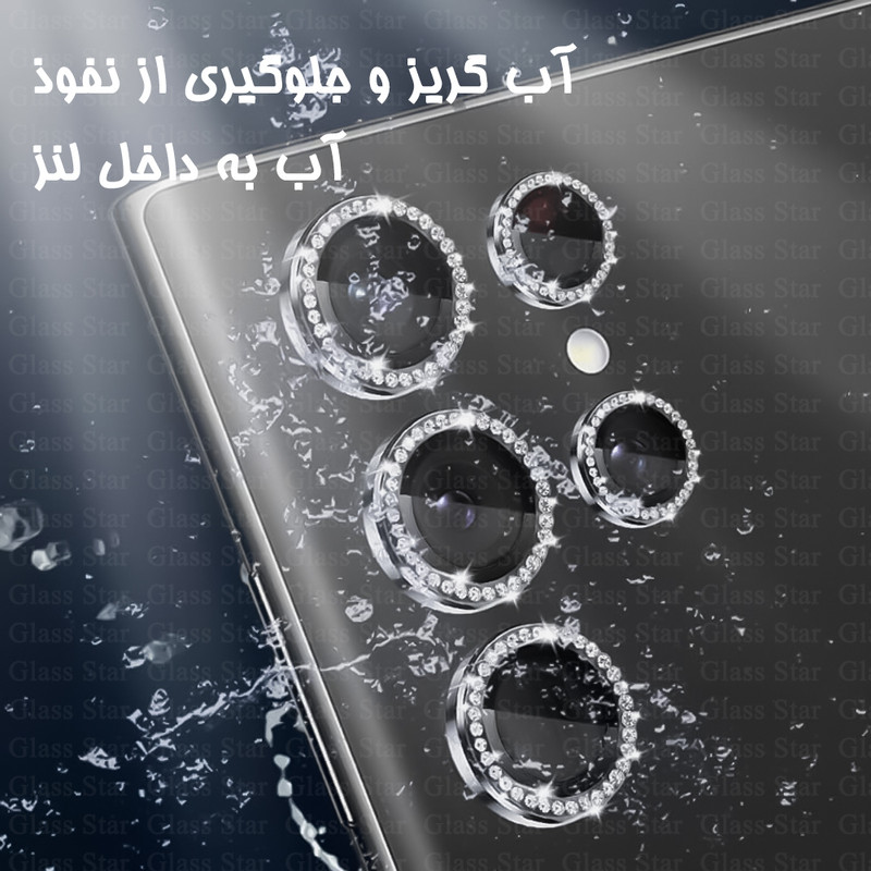 محافظ لنز دوربین گلس استار مدل NRIG20 مناسب برای گوشی موبایل شیائومی Redmi Note 14 4G