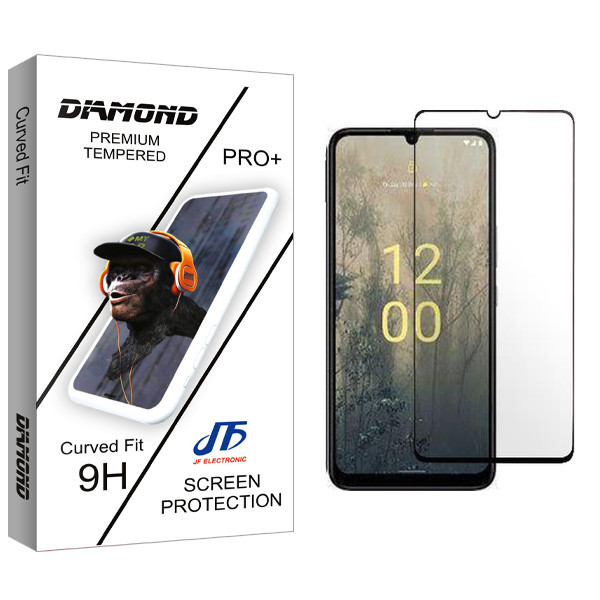 محافظ صفحه نمایش شیشه ای جی اف مدل Diamond مناسب برای گوشی موبایل نوکیا C31